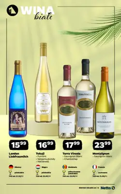 Netto - gazetka promocyjna Mocna Kolekcja - Wina  do soboty 01.08 - strona 5