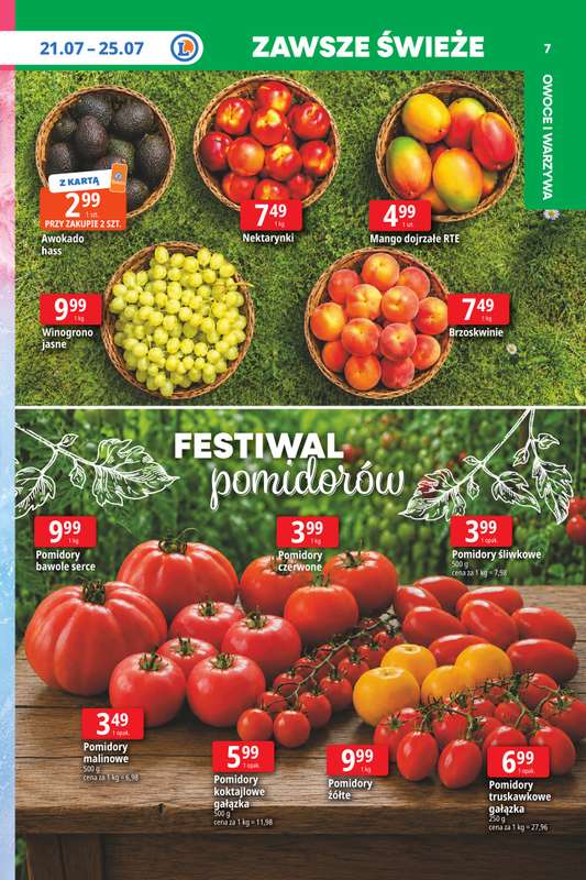 Leclerc - gazetka promocyjna Oferta E.Leclerc I Tanio to tu! od poniedziałku 20.07 do poniedziałku 27.07 - strona 7