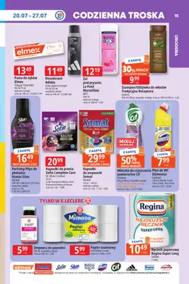 Leclerc - gazetka promocyjna Oferta E.Leclerc I Tanio to tu! od poniedziałku 20.07 do poniedziałku 27.07 - strona 15