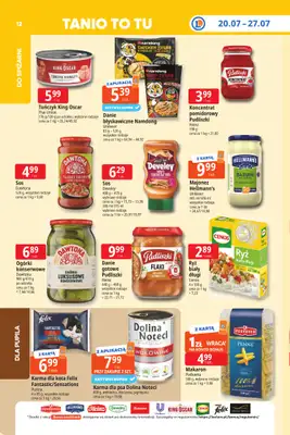 Leclerc - gazetka promocyjna Oferta E.Leclerc I Tanio to tu! od poniedziałku 20.07 do poniedziałku 27.07 - strona 12