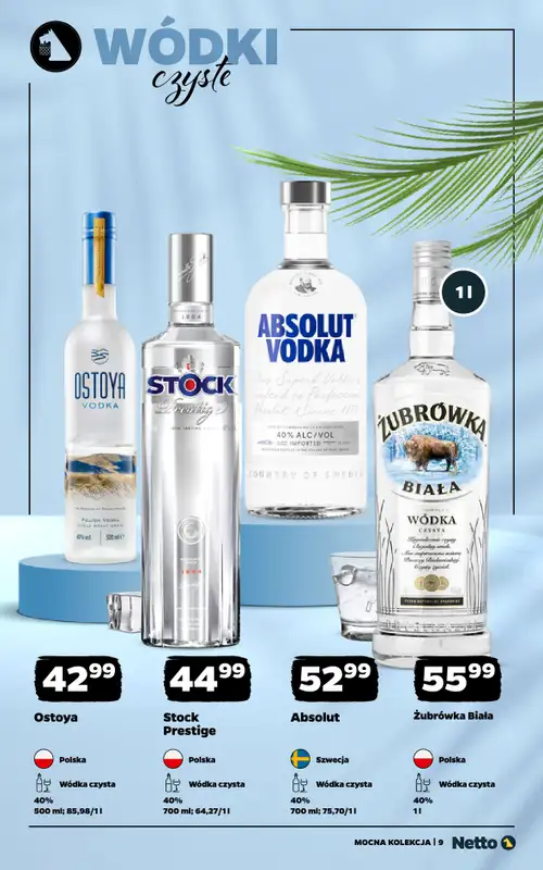 Netto - gazetka promocyjna Mocna Kolekcja - Mocne Alkohole  do soboty 01.08 - strona 9