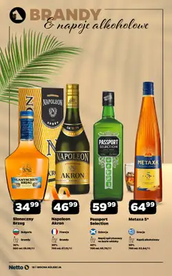 Netto - gazetka promocyjna Mocna Kolekcja - Mocne Alkohole  do soboty 01.08 - strona 10