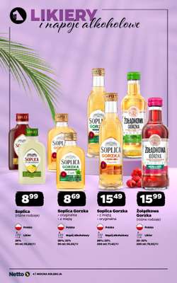 Netto - gazetka promocyjna Mocna Kolekcja - Mocne Alkohole  do soboty 01.08 - strona 4