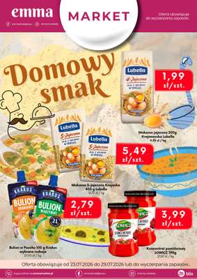 emma MARKET - gazetka promocyjna Oferta spożywcza od czwartku 23.07 do środy 29.07