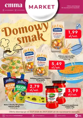 emma MARKET - gazetka promocyjna Oferta spożywcza od czwartku 23.07 do środy 29.07