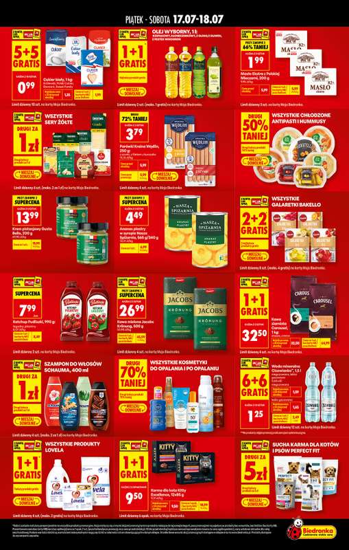Biedronka - gazetka promocyjna Tani Weekend od piątku 17.07 do soboty 18.07 - strona 2