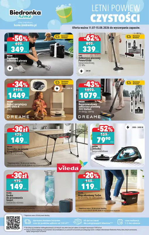 Biedronka - gazetka promocyjna Hity i inspiracje, od 13.07 od poniedziałku 13.07 do środy 29.07 - strona 48