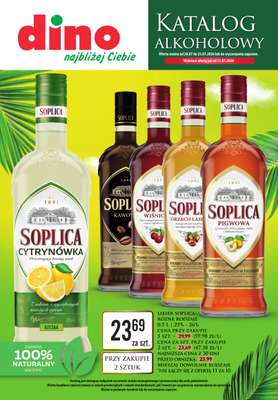 Dino - gazetka promocyjna Katalog alkoholowy od poniedziałku 20.07 do soboty 25.07