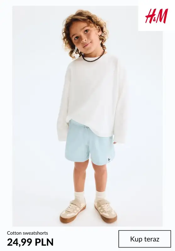 H&M - gazetka promocyjna Chłopięce szorty w super cenach od piątku 17.07  - strona 2