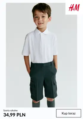 H&M - gazetka promocyjna Chłopięce szorty w super cenach od piątku 17.07  - strona 4