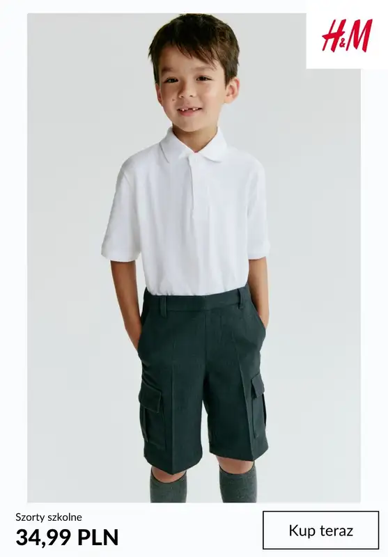H&M - gazetka promocyjna Chłopięce szorty w super cenach od piątku 17.07  - strona 4