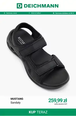 Deichmann - gazetka promocyjna Buty letnie męskie od soboty 18.07  - strona 4