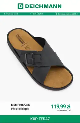 Deichmann - gazetka promocyjna Buty letnie męskie od soboty 18.07  - strona 2