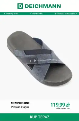 Deichmann - gazetka promocyjna Buty letnie męskie od soboty 18.07  - strona 8