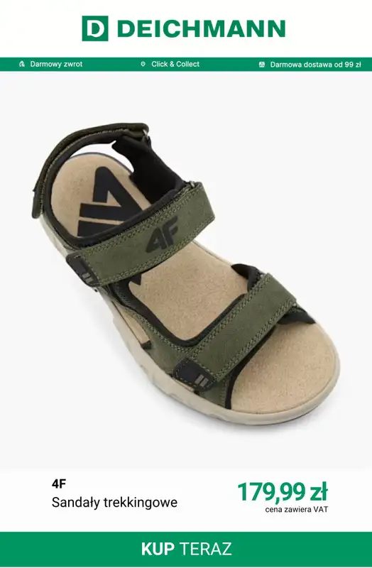 Deichmann - gazetka promocyjna Buty letnie męskie od soboty 18.07  - strona 12