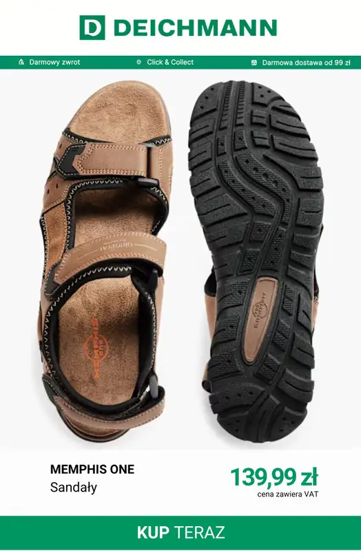Deichmann - gazetka promocyjna Buty letnie męskie od soboty 18.07  - strona 6