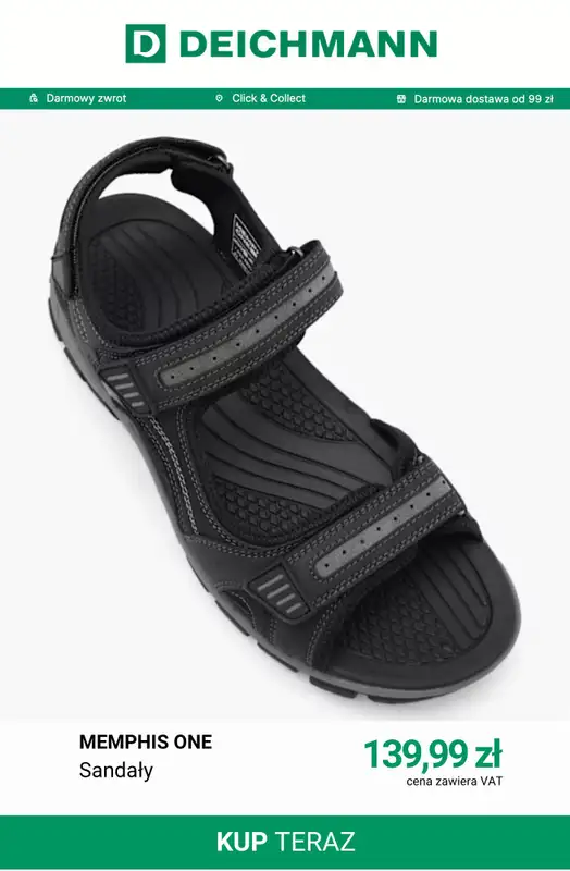 Deichmann - gazetka promocyjna Buty letnie męskie od soboty 18.07  - strona 5