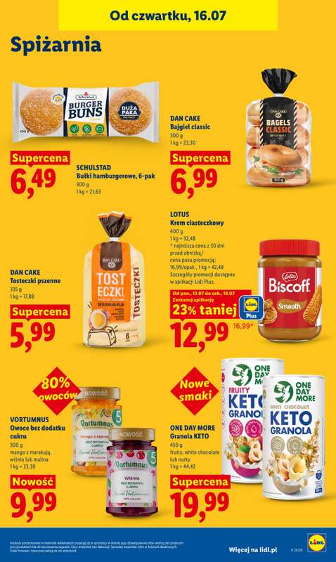 Lidl - gazetka promocyjna Oferta od czwartku od czwartku 16.07 do soboty 18.07 - strona 91