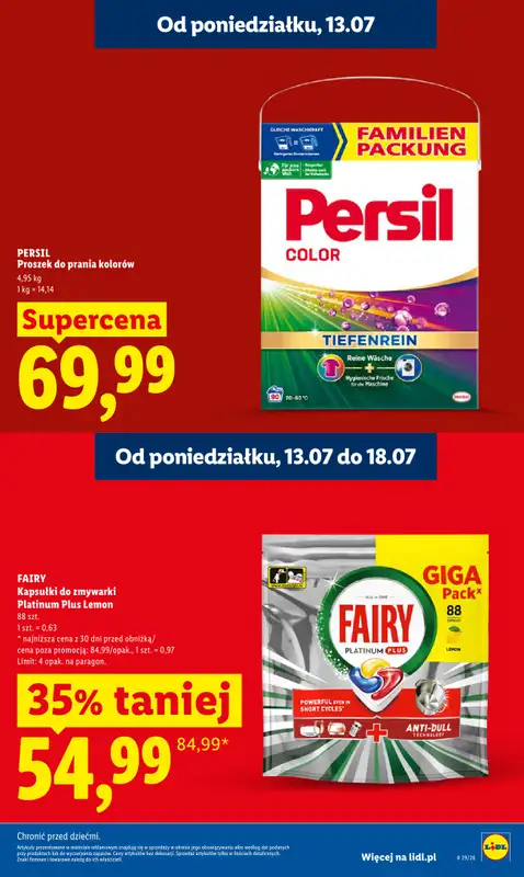 Lidl - gazetka promocyjna Oferta od czwartku od czwartku 16.07 do soboty 18.07 - strona 25