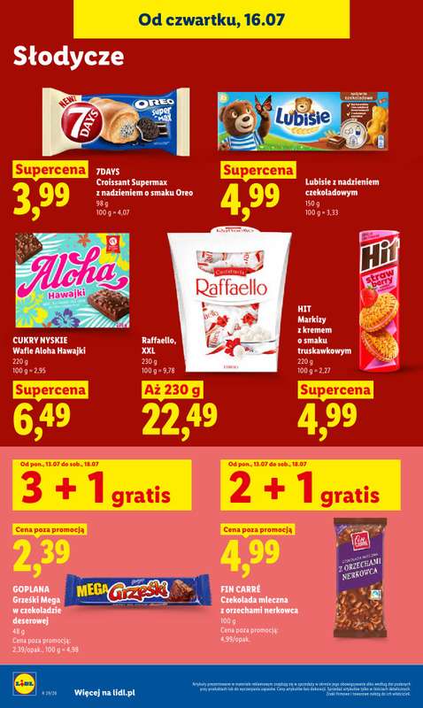 Lidl - gazetka promocyjna Oferta od czwartku od czwartku 16.07 do soboty 18.07 - strona 86