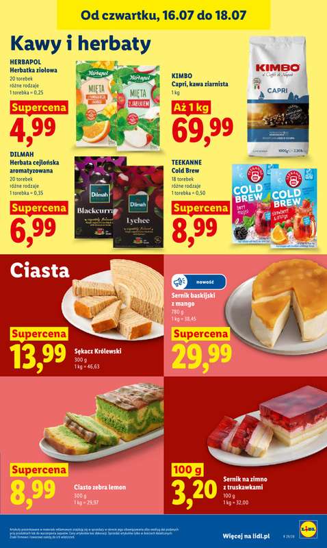Lidl - gazetka promocyjna Oferta od czwartku od czwartku 16.07 do soboty 18.07 - strona 89