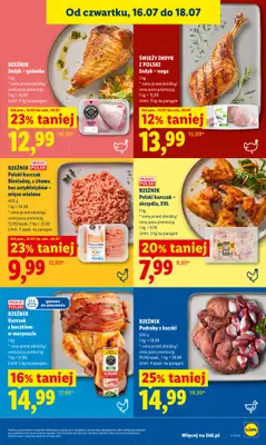 Lidl - gazetka promocyjna Oferta od czwartku od czwartku 16.07 do soboty 18.07 - strona 61