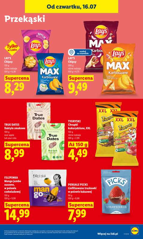 Lidl - gazetka promocyjna Oferta od czwartku od czwartku 16.07 do soboty 18.07 - strona 85