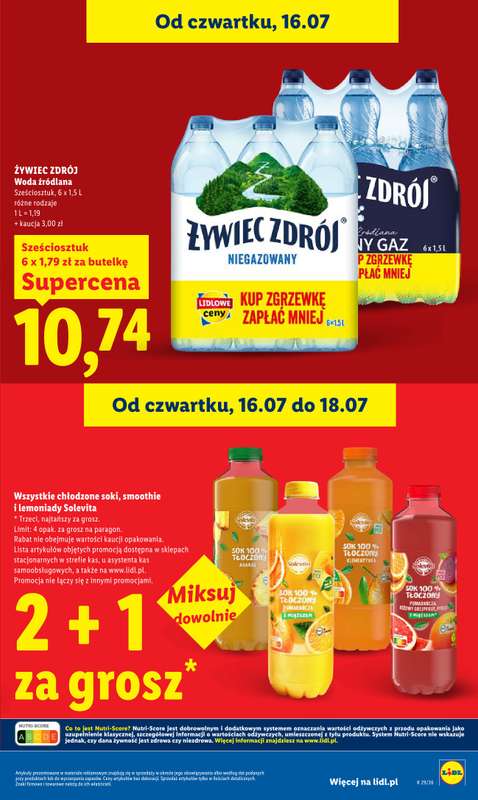 Lidl - gazetka promocyjna Oferta od czwartku od czwartku 16.07 do soboty 18.07 - strona 23
