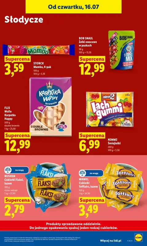 Lidl - gazetka promocyjna Oferta od czwartku od czwartku 16.07 do soboty 18.07 - strona 87