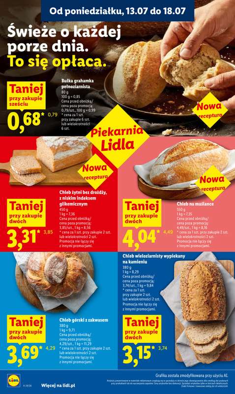 Lidl - gazetka promocyjna Oferta od czwartku od czwartku 16.07 do soboty 18.07 - strona 58