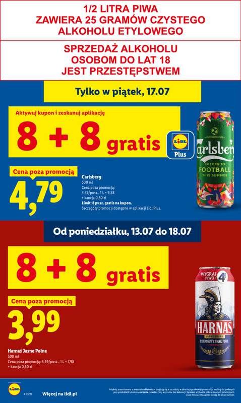 Lidl - gazetka promocyjna Oferta od czwartku od czwartku 16.07 do soboty 18.07 - strona 24