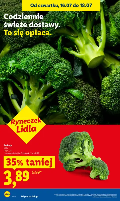 Lidl - gazetka promocyjna Oferta od czwartku od czwartku 16.07 do soboty 18.07 - strona 14