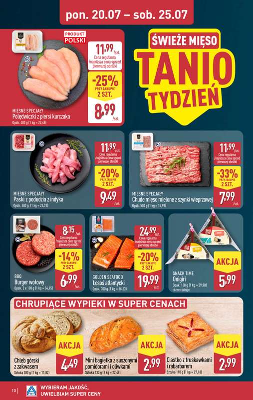 Aldi - gazetka promocyjna Pełny katalog! od poniedziałku 20.07 do soboty 25.07 - strona 10