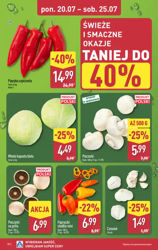Aldi - gazetka promocyjna Pełny katalog! od poniedziałku 20.07 do soboty 25.07 - strona 4