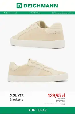 Deichmann - gazetka promocyjna Sneakersy court damskie od niedzieli 19.07  - strona 11