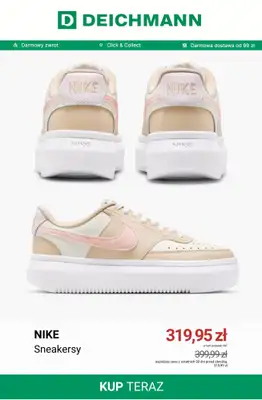 Deichmann - gazetka promocyjna Sneakersy court damskie od niedzieli 19.07  - strona 10
