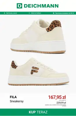 Deichmann - gazetka promocyjna Sneakersy court damskie od niedzieli 19.07  - strona 7