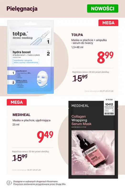 Rossmann - gazetka promocyjna Nowości na promocji! od soboty 18.07 do środy 29.07 - strona 8