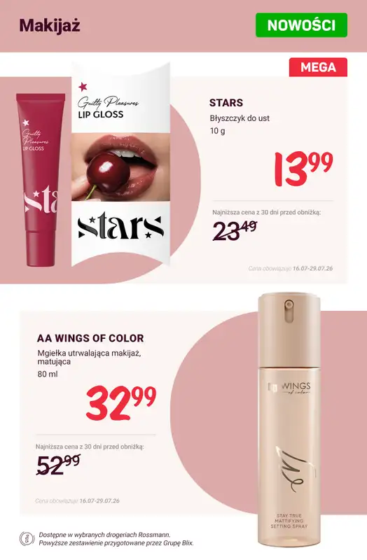 Rossmann - gazetka promocyjna Nowości na promocji! od soboty 18.07 do środy 29.07 - strona 5