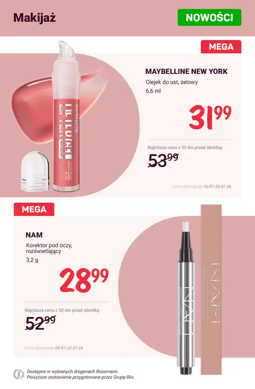 Rossmann - gazetka promocyjna Nowości na promocji! od soboty 18.07 do środy 29.07 - strona 4
