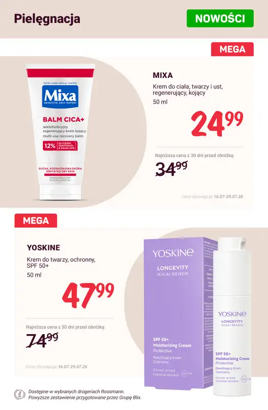 Rossmann - gazetka promocyjna Nowości na promocji! od soboty 18.07 do środy 29.07 - strona 6