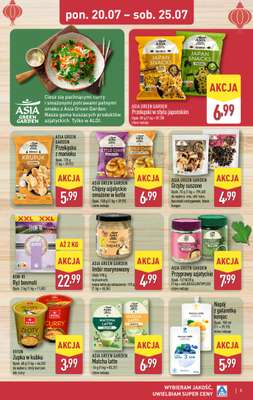 Aldi - gazetka promocyjna Podróż do Azji w super cenach Aldi! od poniedziałku 20.07 do soboty 25.07 - strona 5