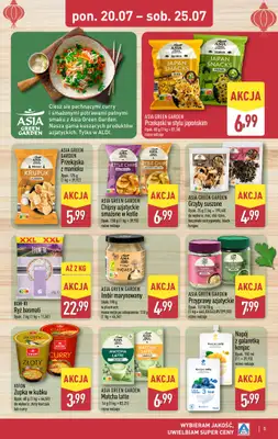Aldi - gazetka promocyjna Podróż do Azji w super cenach Aldi! od poniedziałku 20.07 do soboty 25.07 - strona 5