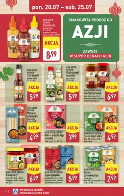 Aldi - gazetka promocyjna Podróż do Azji w super cenach Aldi! od poniedziałku 20.07 do soboty 25.07 - strona 4