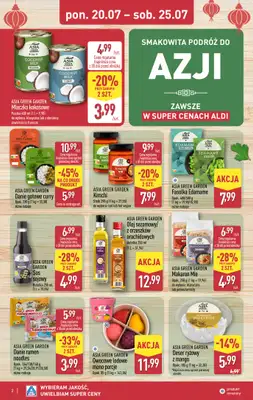 Aldi - gazetka promocyjna Podróż do Azji w super cenach Aldi! od poniedziałku 20.07 do soboty 25.07 - strona 2