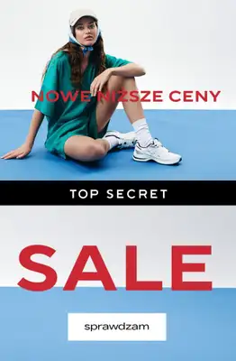 Top Secret - gazetka promocyjna SALE - nowe niższe ceny od piątku 17.07 