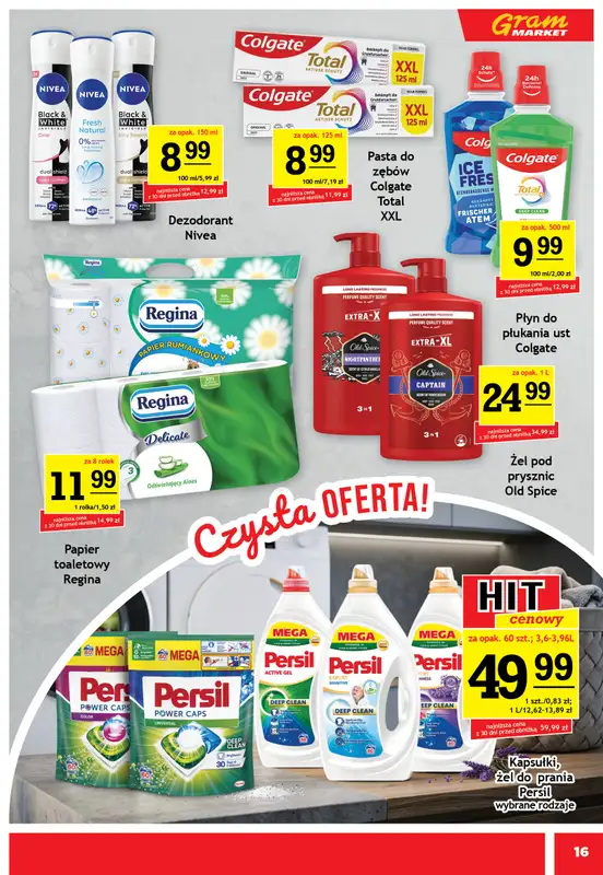 Gram Market - gazetka promocyjna Gazetka od środy 22.07 do wtorku 28.07 - strona 16