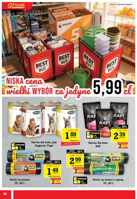 Gram Market - gazetka promocyjna Gazetka od środy 22.07 do wtorku 28.07 - strona 15
