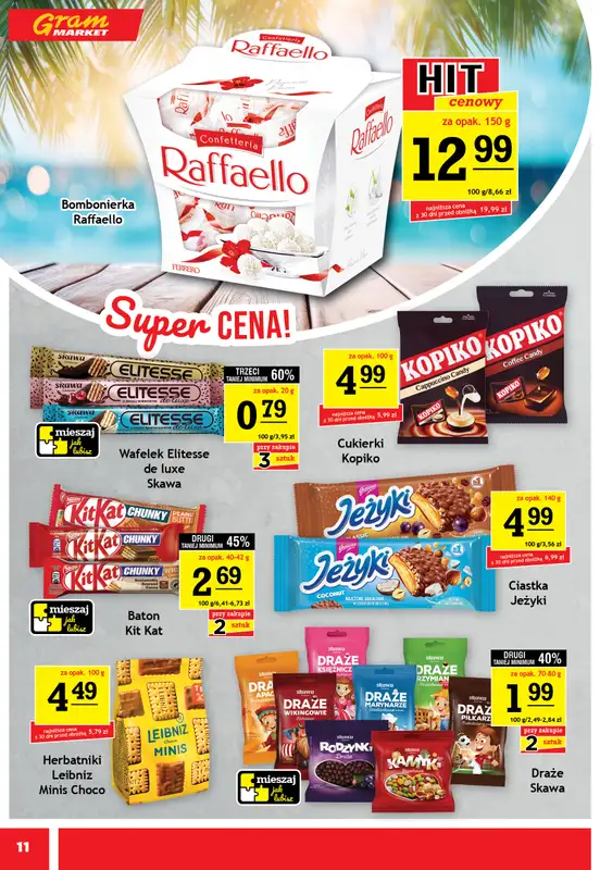 Gram Market - gazetka promocyjna Gazetka od środy 22.07 do wtorku 28.07 - strona 11