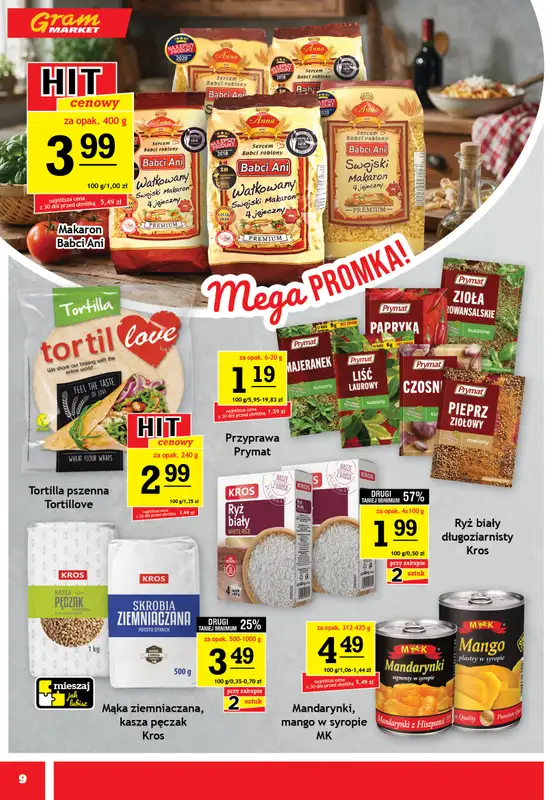 Gram Market - gazetka promocyjna Gazetka od środy 22.07 do wtorku 28.07 - strona 9